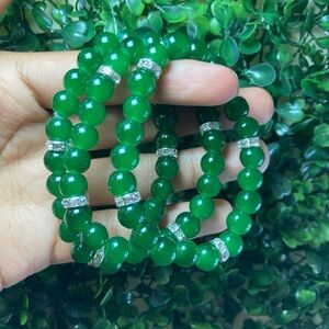 jungle book green handmade bracelet unisex